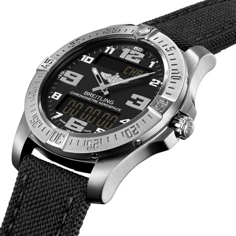 breitling aerospace fabric strap|aftermarket Breitling straps.